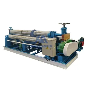 Plate Rolling Machine Roll Cones Heavy Duty Roller Bending Machine 4-roller Plate Rolling Machine thumbnail-1