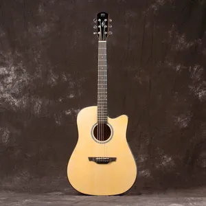 China Factory Wholesale 41inch Acoustic Guitar Kit - OTIS 41 Yusha DC Bucket Bright Laminated Top M-19 thumbnail-5