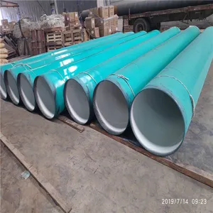 Welded Large-diameter Plastic-coated Steel Pipes, Polyethylene-coated Steel Pipes, Black Pipes Delivered Nationwide thumbnail-2