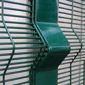 Outdoor Welded Wire Mesh Fence Panel - High-Quality PVC Coated 3D Design thumbnail-3