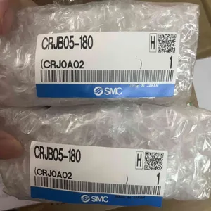 100% Original SMC Mini Rotary Actuator Rack & Pinion Style CRJB05-180 Rotating Table Cylinder thumbnail-2