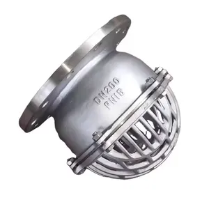 ANSI Bottom Foot Valve 150lb Stainless Steel Cast Steel Cast Iron Ductile Iron GGG40 Lift Strainer Flange Fitting 304 Screen thumbnail-3