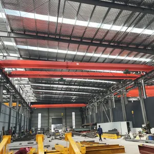 5 Ton 10 Ton 15 Ton Customized Workshop Warehouse Single Girder Electric Overhead Travelling Bridge Crane 5 Ton 10 Ton 15 Ton thumbnail-3