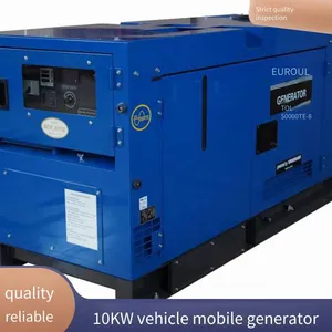 Original Japanese Zetor Honda 5kw Single-phase Mobile Vehicle-mounted Gasoline Generator Sh6500ex thumbnail-4