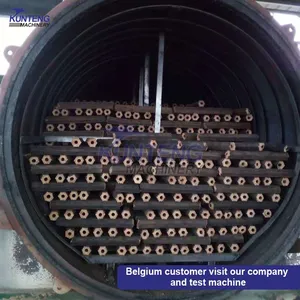 Horizontal Olive Shell Palm Shell Oak Carbonization Furnace Charcoal Making Machine EPC thumbnail-5