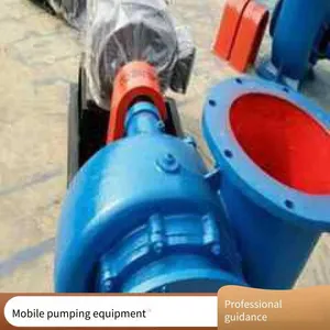 Volute-type Farmland Irrigation Pump, 25-horsepower Diesel Engine Water Pump, Trailer-type Mixed-flow Pump thumbnail-5