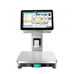 Aonpos AP34 128G SSD Pos Terminal Dual Screen System Gym Pos System thumbnail-1