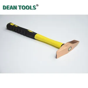 Non-Sparking Scaling Hammer - Beryllium Bronze Alloy, 1000g Head Weight, 300mm Handle Length, Industrial Grade thumbnail-4