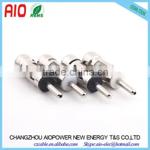 Car Radio Aerial Connector Female to Male ISO to DIN Antenna Adapter thumbnail-1