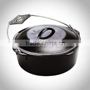 Outdoor Cast Iron Dutch Oven/cast Iron Stove Oven/curling Iron Oven thumbnail-1