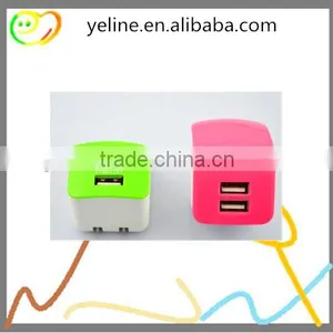 S4 Dual USB Adapter, 2.1A S5 Wall Charger, S6 Candy Color Adapter thumbnail-4