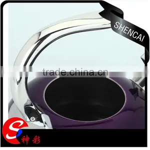 Modern Design Stainless Steel Ball Shape Whistling Kettle/ Water Pitcher/ Teapot thumbnail-4