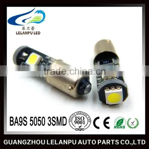 Factory Price Auto Led Interior Reading Light 12v BA9S 5050 3smd Car Parts Accessories Quality Choice thumbnail-1