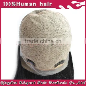 Best Seller Top Grade Full Thin Skin Cap Human Hair Lace Wigs thumbnail-5