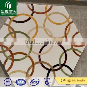 Waterjet Marble Medallion, Marble Mosaic thumbnail-1