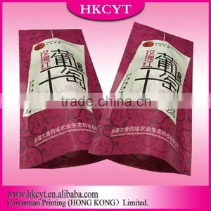 Zipper Top Sealing & Handle and Hot Surface Handling Stand up Foil Bag Round Corner Bags thumbnail-2