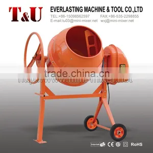 550w 130L Electric Engine Cast Iron Gear Mini Mixer Small Cement Mixer thumbnail-1