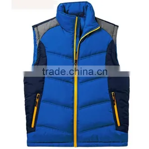 Wholesale Custom Men 100% Polyester Warning Vest for Winter thumbnail-1