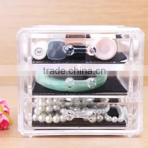 C50 ANPHY Cube Makeup Organizer Box 3 Drawers Jewelry Accessory Display Box thumbnail-3