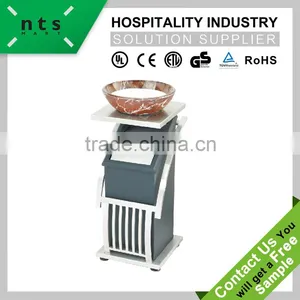 Hotel Lobby Stainless Steel Trash Bin thumbnail-1