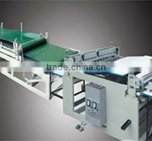Adsorption Semi-auto Flute Laminating Corrugated Carton Machine thumbnail-1
