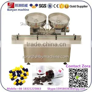 2016 CE Certificate Double Heads Manual Capsule Filling Machine Price, Capsule Counting Machine thumbnail-1