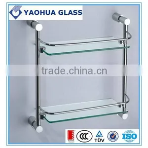 Top Quality Fiber Glass Furniture Heat Strengthened Glass in Washroom thumbnail-1