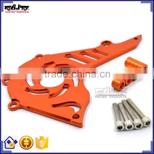 BJ-FSC-KT002 CNC Aluminum 6061 Anodized Front Guard Chain Cover for KTM DUKE 200 thumbnail-1
