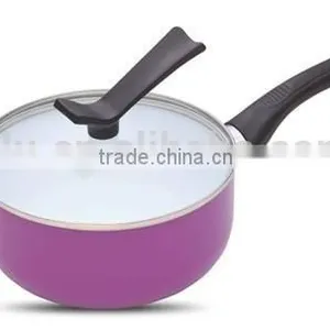 Aluminum Non-stick Press Cookware Set Sauce Pan Stock Pot Cooking Pasta Noodle Soup Pot Standing Knob thumbnail-1