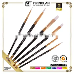 6pcs Wholesale Professionnal Artist Paint Brush For Oil Painting thumbnail-1