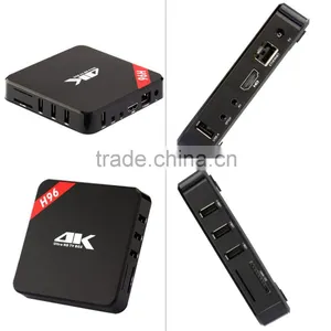 2016 Factory Hotsale Android TV Box IPTV Amlogic S905 Quad Core Android5.1 DDR3 1G 8G H96 thumbnail-6