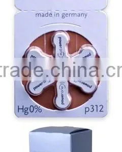 Digital Hearing Aid Batteries 312 Mercury Free Power One by Varta thumbnail-2