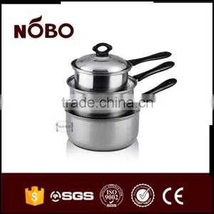NOBO 2016 Bakelite Handle Multifuntion Stainless Steel Cooking Pot thumbnail-3