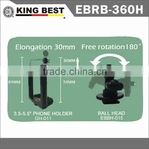 KING BEST Timelapse Pan Head Hunting Sports Action Sports Action Video Camera Professional 1/4" Screw Sports Action Video Ca thumbnail-3