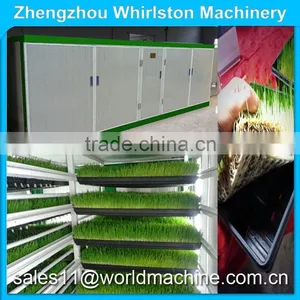 Hydroponic Growing Rooms Specifically Designed to Sprout Grain and Legume Seeds in Trays thumbnail-1