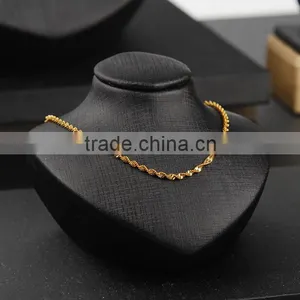 High End Custom Logo Printed Leather Jewelry Display Set thumbnail-4