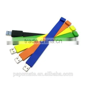 Colorful Bracelet USB 2.0 Memory Stick Flash Pen Drive 4GB 8GB 16GB 32GB USB Flash Drive thumbnail-4