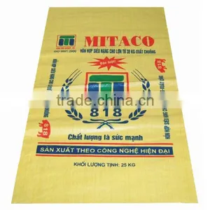 Vietnam Reusable Plain pp Woven Bag of Good Quality for Rice thumbnail-1