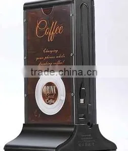 New Desigh Cafe Shop Office Home Mobile Phone Charger thumbnail-1
