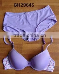 Seamless Sports Unlined Bra & Brief Underwear Set thumbnail-1