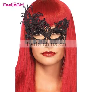 Wholesale Fashion Lace Halloween Party Mask thumbnail-5