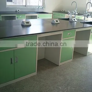 Steel Lab Furniture Steel Corner Table With Table Top thumbnail-4