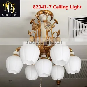 American Style Design Iron LED Pendant Chandelier Lamps Lights Lighting for Home/Coffee House Decoration thumbnail-4