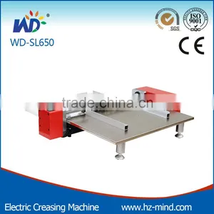 Semi-automatic Paper Creasing Machine Book Spine Maker WD-SL650 thumbnail-1