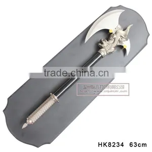 Wholesale Dragon Axe Decorative Swords HK8234 thumbnail-2