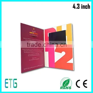 4.3 Inch High Quality Video Brochure Card thumbnail-1