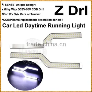 Daytime Running Lights for 12v 24v Vehicles 24v Led Indicator Light Drl Cob thumbnail-6