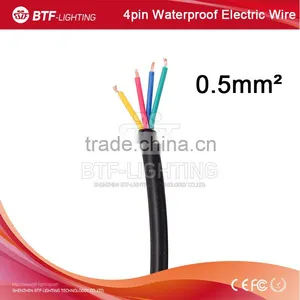 4pin Waterproof Electrical Pvc Wire Cable 0.5 sq mm thumbnail-1
