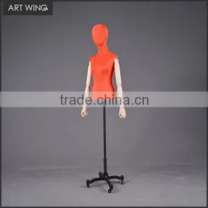 Display Body Form Female Fiberglass Fabric Dress Form Mannequin Canada thumbnail-5