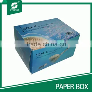 2015 BLUE CARDBOARD CORRUGATED CARTON BOX EP30120213215 thumbnail-2